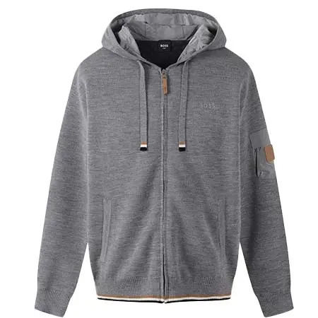 ボスゴルフ(BOSS GOLF) ゴルフウェア  SP M Pre-Round FZ Hoody SW | プリラウンド フーディーセーター b171052m