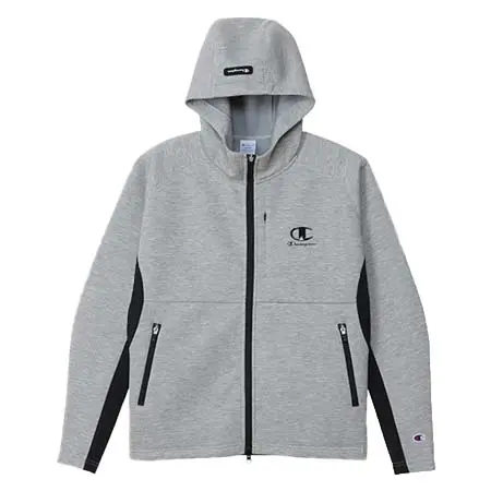 チャンピオン(Champion) ゴルフウェア  テックウィーブ(R)3LS ジップフーデッドスウェットシャツ 24SS C3-ZG102