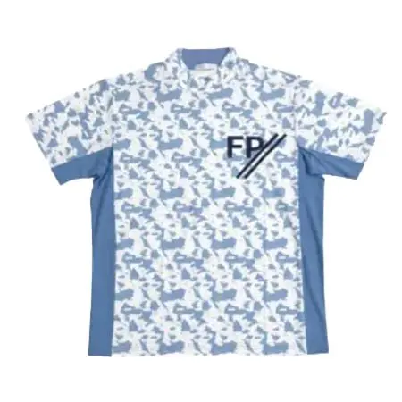 フェアリーパウダー(FAIRY POWDER) ゴルフウェア  FPM-1100021　Men’s 総プリントモックネックシャツ