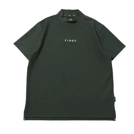 フィデスゴルフ(FIDES GOLF) ゴルフウェア  MESH TRICOT MOCK NECK S/S (RELAXED FIT) G04061