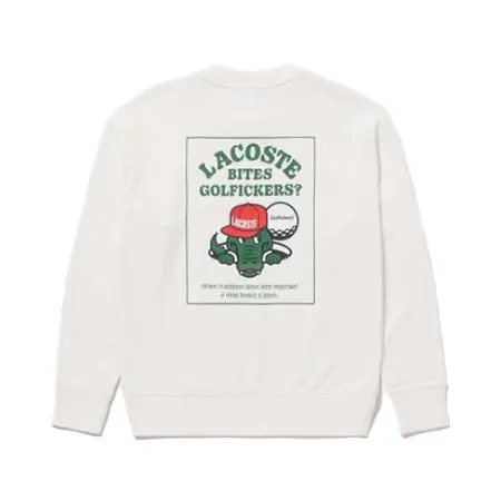 ゴルフィッカーズ(Golfickers) ゴルフウェア  LACOSTE × GOLFICKERS スウェット