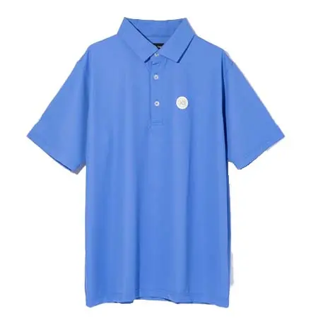 キックスリー(KI-XXX THREE) ゴルフウェア  SLEEVE LOGO POLO SHIRT KSGMP08-35M
