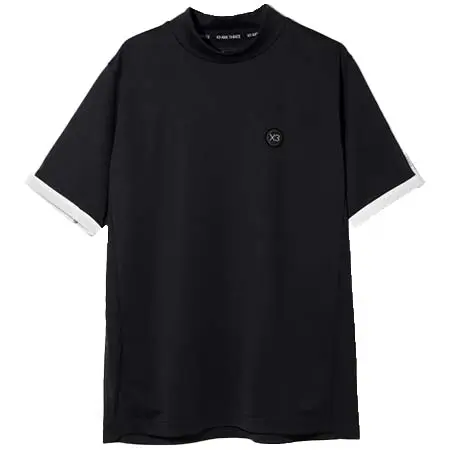キックスリー(KI-XXX THREE) ゴルフウェア  SLEEVE LINE MOCK TEE KSGMM02-03M