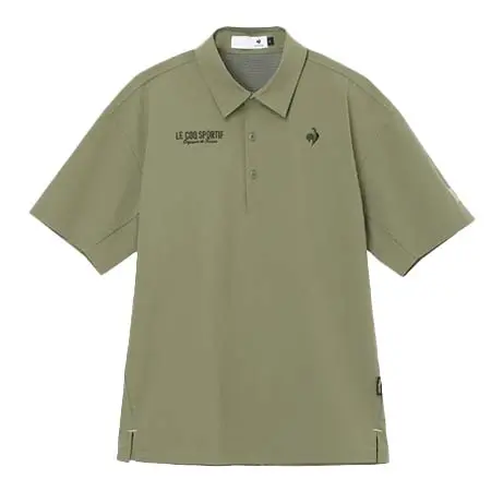 ルコックスポルティフ(le coq sportif) ゴルフウェア  コーデュラストレッチアウターライク半袖シャツ LG6FHS02M