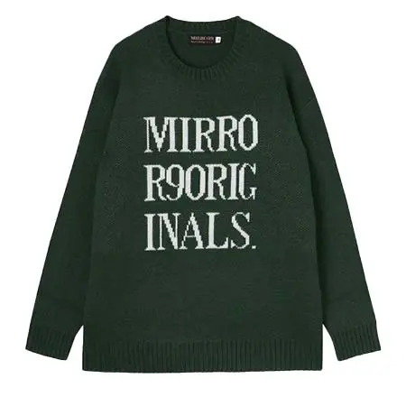 ミラーナイン(MIRROR9) ゴルフウェア  dam Jacquard knit tops