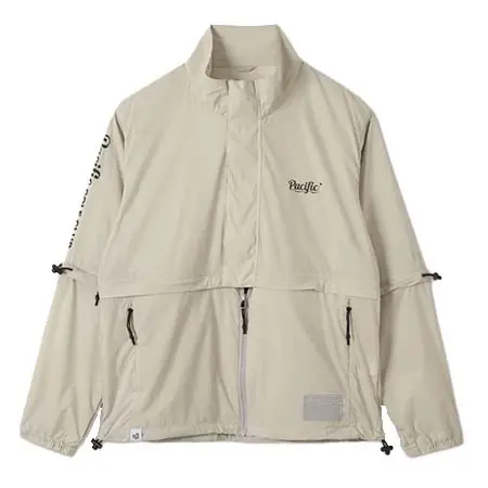 パシフィックゴルフクラブ(Pacific GOLF CLUB) ゴルフウェア  TAION × PGC BASIC SPORTS HI-NECK W-ZIP DETACHABLE LIGHT JACKET 112WZDCBS-PGC