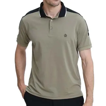 ペンギンバイマンシングウェア(Penguin by Munsingwear) ゴルフウェア  ショルダーデザイン半袖シャツ MG6FHS23M