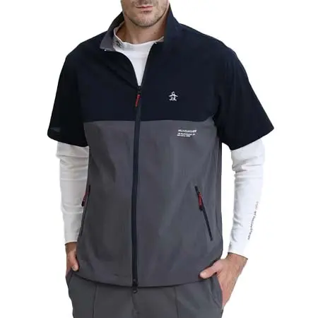 ペンギンバイマンシングウェア(Penguin by Munsingwear) ゴルフウェア  ドットエアー半袖ジャケット MG6FJK21M