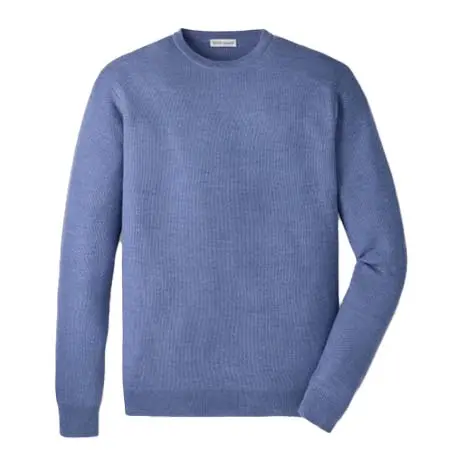 ピーターミラー (Peter Millar) ゴルフウェア  オータムクレスト ハニカム クルーネックセーター MF26S44