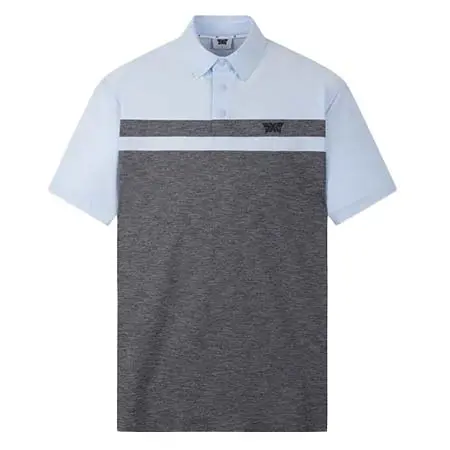 PXG(ピーエックスジー) ゴルフウェア  MNS COLOR BLOCKED COLLAR SS PKMCM225533