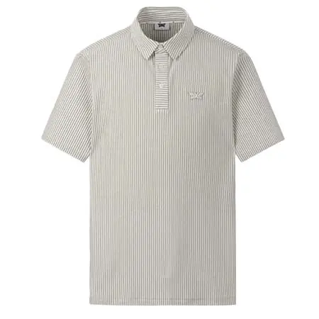 PXG(ピーエックスジー) ゴルフウェア  MNS STRIPE PATTERN COLLAR SS PKFPM220305