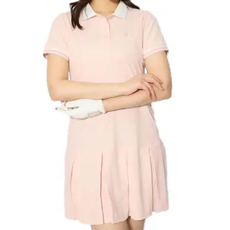 リエンダゴルフ(RIENDA GOLF) ゴルフウェア  ローウエストプリーツポロワンピース 112JSA83-0111