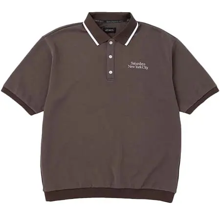 サタデーズゴルフ(Saturdays Golf) ゴルフウェア  Doubleknit Rib Hem SS Polo BGM66020