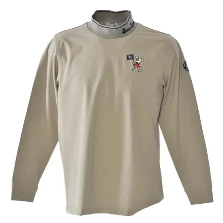 シナコバ(SINACOVA) ゴルフウェア  モックネック長袖Ｔシャツ 26250010