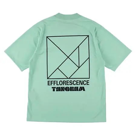 タングラム(TANGRAM) ゴルフウェア  EFFLORESCENCE × TANGRAM MOCK NECK MINT GREEN TGS-MT186