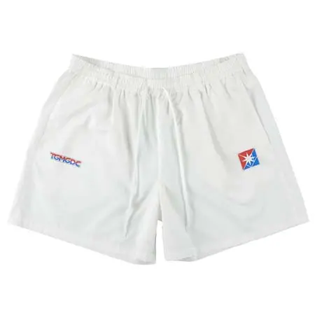 タングラム(TANGRAM) ゴルフウェア  GDC×TANGRAM 5TH ANNIV. TRICO SHORTS WHITE TGS-MP97
