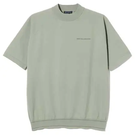 ゼロハリバートン(ZERO HALLIBURTON) ゴルフウェア  Metal Logo Knit Mockneck 85196 ZHG-M6S9