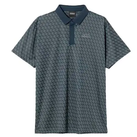 ゼロハリバートン(ZERO HALLIBURTON) ゴルフウェア  ZH Monogram Polo Shirt 85195 ZHG-M6S8