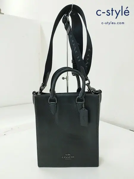 COACH コーチ ハンドバッグ ブラック 2WAY ショルダー ディラン トート カラーブロック シグネチャー CP050