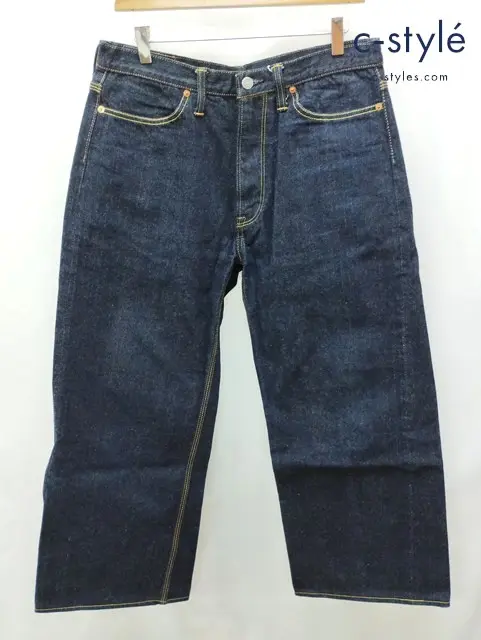 THE FLAT HEAD ザフラットヘッド デニムパンツ 33 インディゴ F-WP143