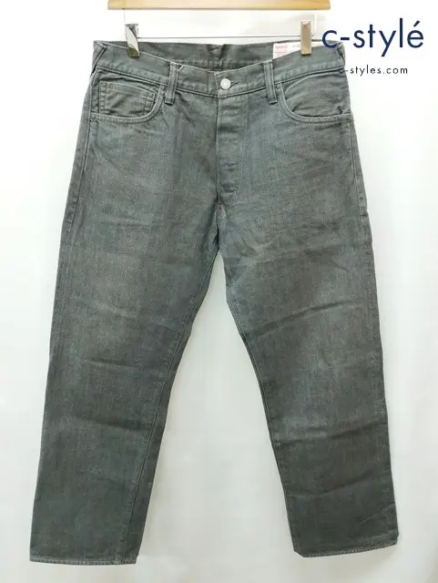 EVISU エヴィス デニムパンツ 34×32 グレー系 2000