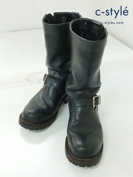 Wesco ウエスコ エンジニアブーツ 9E ブラック ワーク ロング BOSS 11Height F2413-05