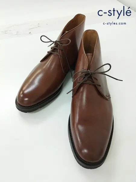 REGAL リーガル ショートブーツ 26 ブラウン GEOX 日本製 Chukka Boots チャッカ 革靴 W968