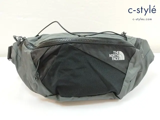 THE NORTH FACE ザノースフェイス ウエストバッグ L ブラック×グレー LUMBNICAL WAIST BAG NM72050