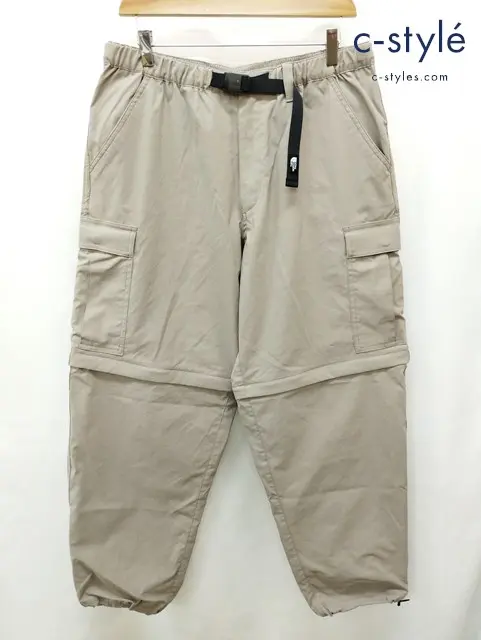 THE NORTH FACE ザノースフェイス カーゴパンツ L グレージュ系 Zip-Off Cargo Pant NB32331