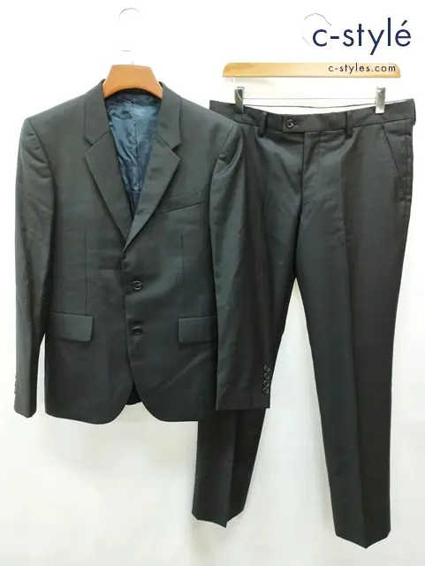 Paul Smith LONDON ポールスミスロンドン スーツ M ブラック LoroPiana ロロピアーナ PL-ST-73367
