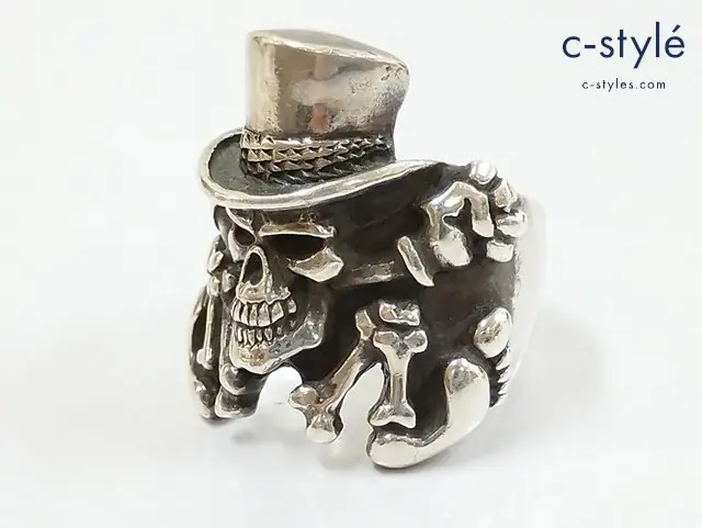 CRAZY PIG DESIGNS クレイジーピッグデザインズ リング シルバー MASCOT SKULL RING 925