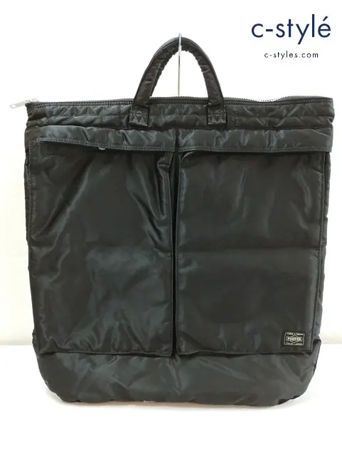 PORTER ポーター バッグ ブラック HELMET BAG 吉田カバン