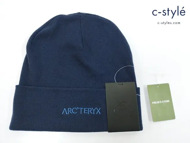 FREAK’S STORE×ARC’TERYX フリークスストア×アークテリクス ニット帽 ONESIZE ネイビー