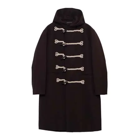 Yohji Yamamoto(ヨウジヤマモト) FLANNEL TOGGLE DUFFLE COAT HW-C10-139-1-01