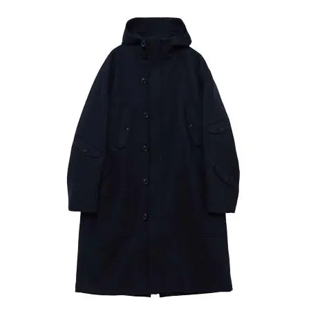 Yohji Yamamoto(ヨウジヤマモト) HEAVYWEIGHT KNIT VELOUR BOUCLE LONG N-3B HW-C19-144-1-01