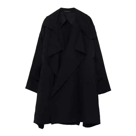 Yohji Yamamoto(ヨウジヤマモト) WOOL GABARDINE SMOOTH COAT HW-C35-100-2-02