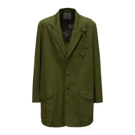 Yohji Yamamoto(ヨウジヤマモト) 20/COTTON TWILL TAB DETAIL JACKET UW-J03-081-1-02