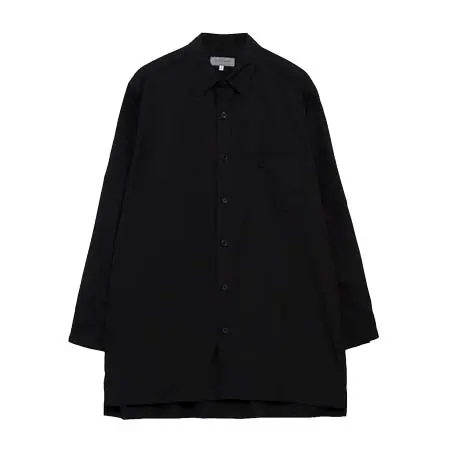 Yohji Yamamoto(ヨウジヤマモト) CHAIN STITCH BROAD STANDARD BIG SHIRT HW-B03-001-2-02