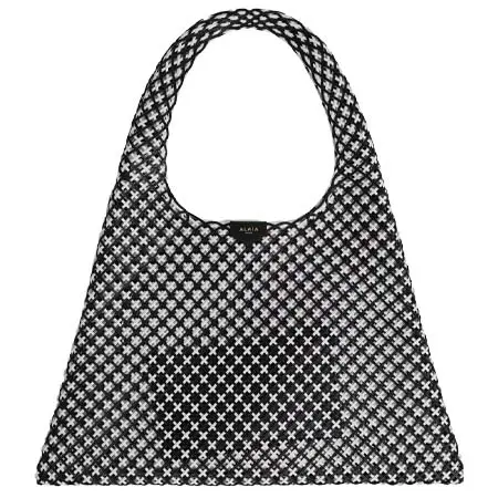 アライア(ALAIA) ワンピース レザーネット ホーボーバッグ