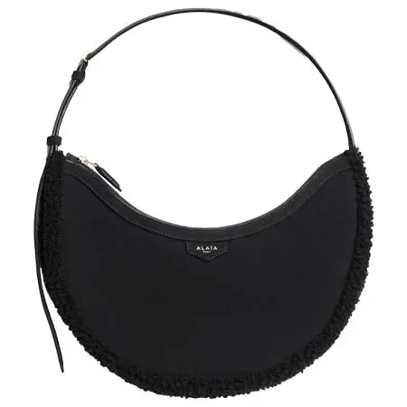 アライア(ALAIA) DEMI LUNE メリノ シアリング ワンピースバッグ