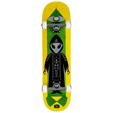 エイリアンワークショップ(ALIEN WORKSHOP) スケートボード 用品 コンプリート High Priest Pre-Built 8.25