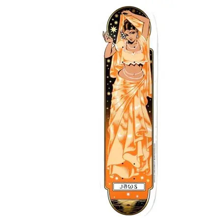 バードハウス(BIRDHOUSE) スケートボード 用品 デッキ JAWS DIVINE AURA DECK 8.25