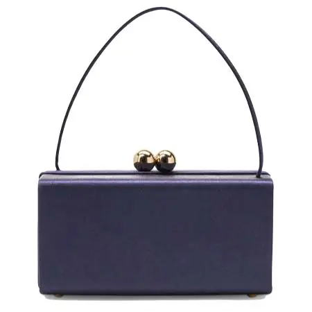キャロライナ ヘレラ(Carolina Herrera)   Mimi Satin Top Handle Bag