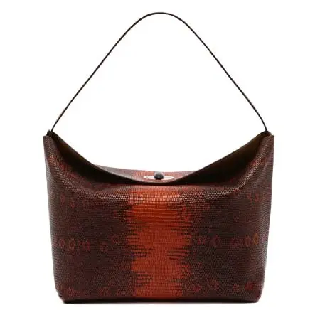 クリストファー エスバー(Christopher Esber)   Turnlock Lizard Shoulder Bag