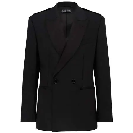 デヴィッド コーマ(DAVID KOMA)   DOUBLE BREASTED TUXEDO JACKET