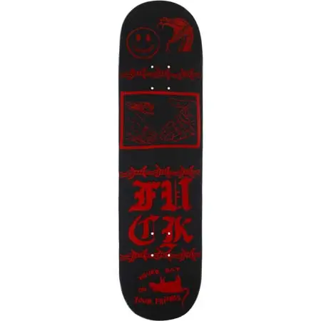 ドゥームセイヤーズ(DOOM SAYERS) スケートボード 用品 デッキ Never Rat 8.5