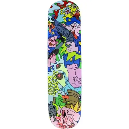 ドゥームセイヤーズ(DOOM SAYERS) スケートボード 用品 デッキ LIL KOOL TEAM DECK 8.25