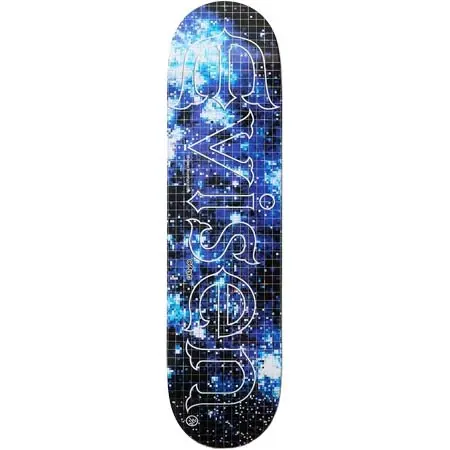 エビセン(Evisen) スケートボード 用品 デッキ EVI-LOGO COSMO CAMO