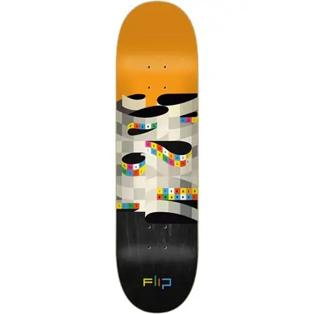 フリップ(FLIP) スケートボード 用品 デッキ STENOGRAPH TEAM SKATEBOARD DECK