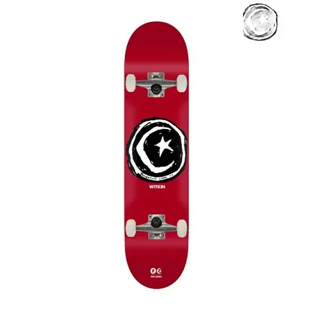 ファンデーション(FOUNDATION) スケートボード 用品 コンプリート WITKIN SIG. STAR & MOON 8.0